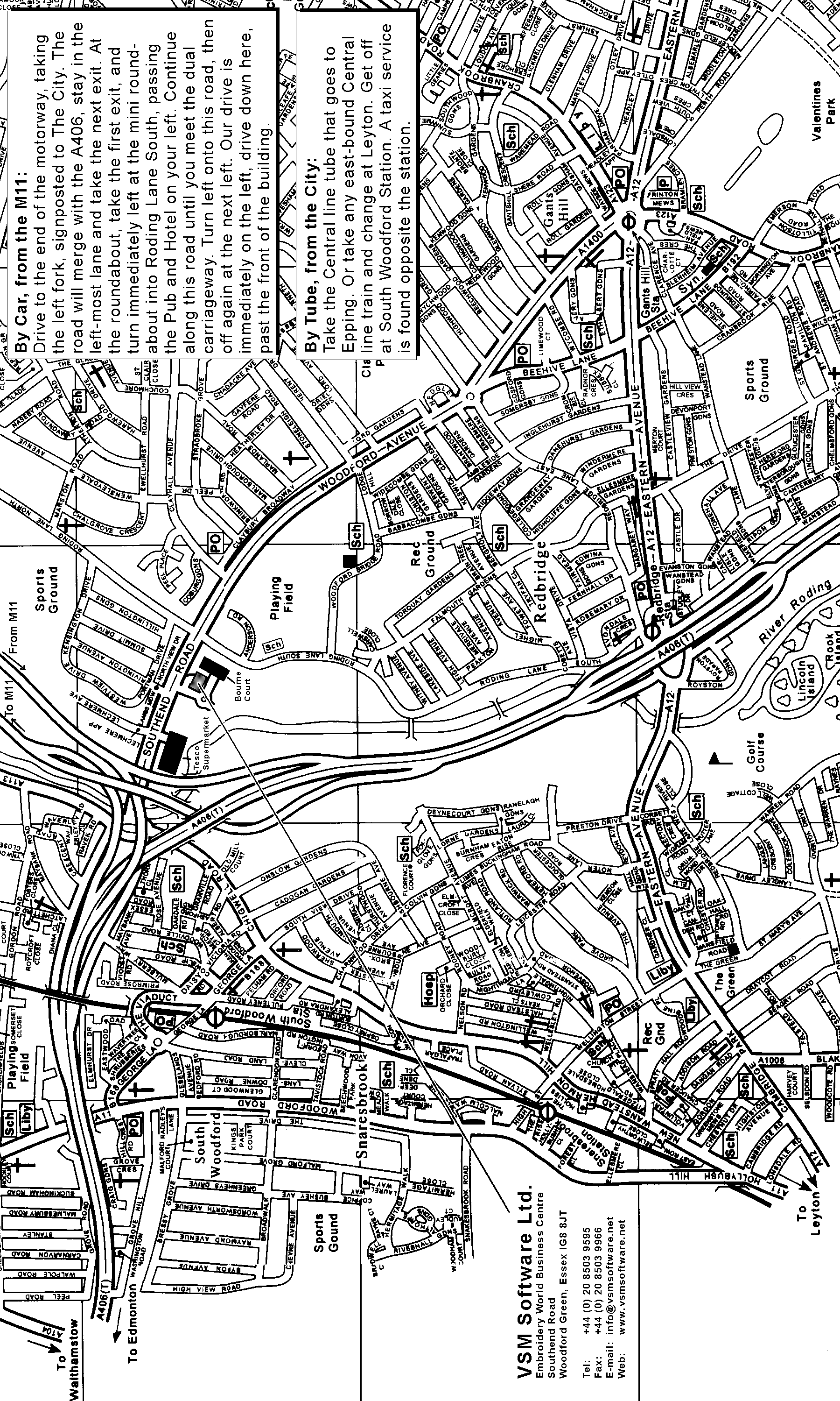 VSM Software Map & Directions